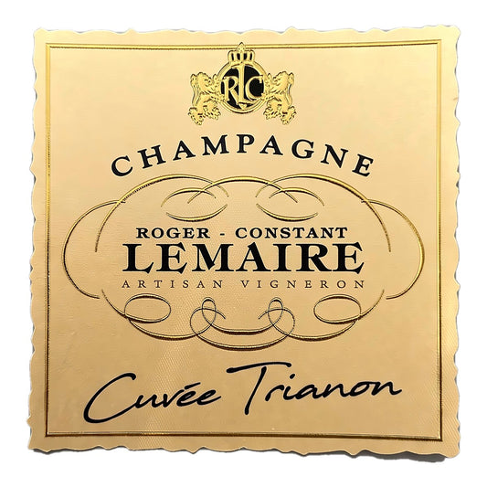 Etikett Champagne Roger-Constant Lemaire Cuvée Trianon, Vorderseite