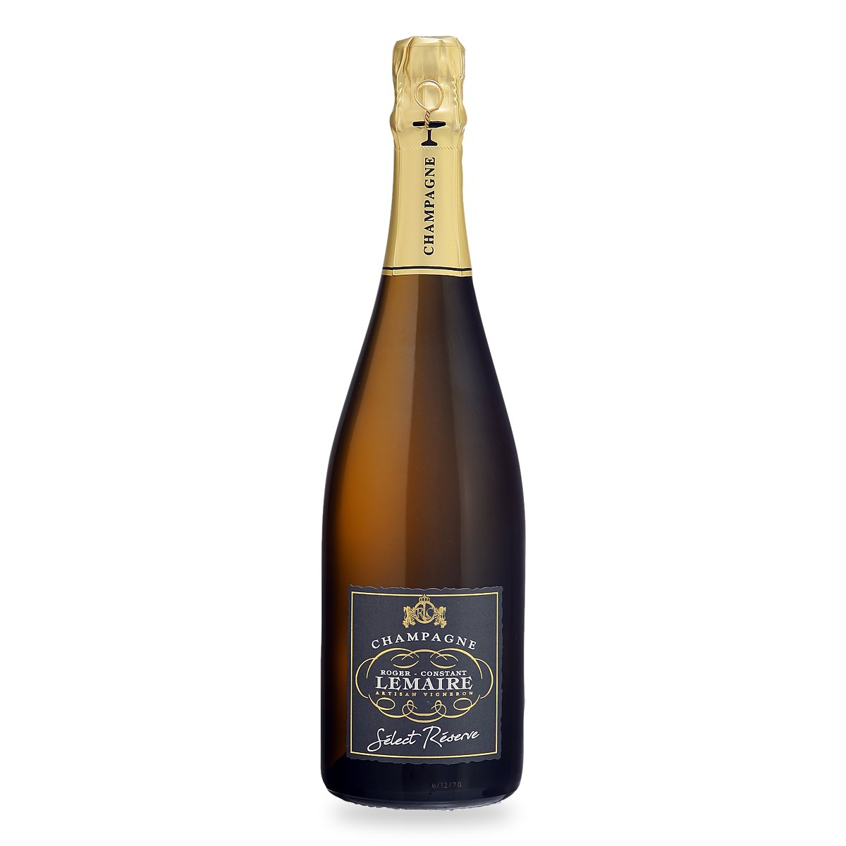Champagne Roger-Constant Lemaire Sélect Réserve Blanc de Meunier Brut, Flasche 0,75 l