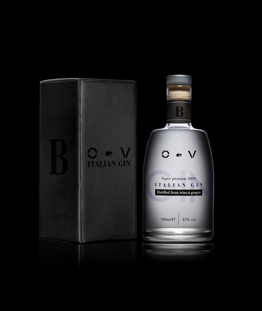 O de V Italian Dry Gin Black, Flasche 0,70l