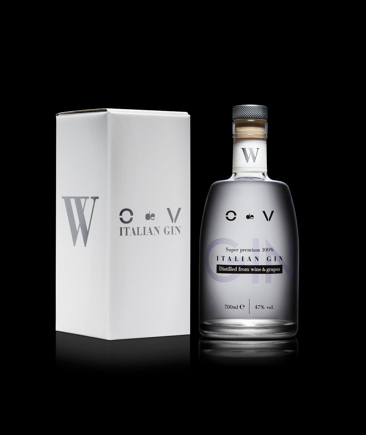O de V Italian Dry Gin White, Flasche 0,70 l